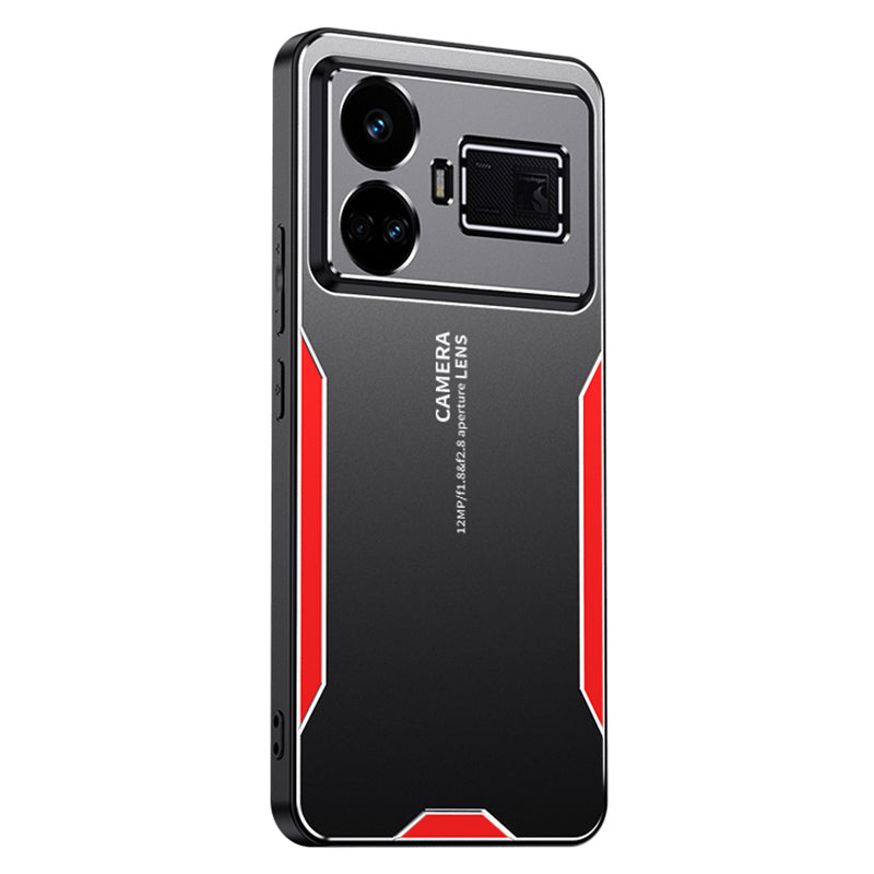 For Realme GT5 5G Matte Case Aluminium Alloy+TPU+PC Slim Phone Cover For Realme GT5 5G Matte Case Aluminium Alloy+TPU+PC Slim Phone Cover